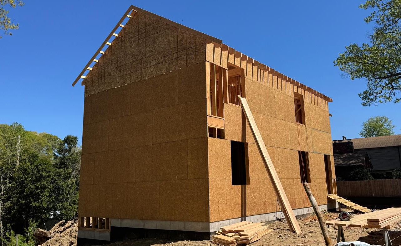 Completed residential property renovation exterior view by Riverstone Development general contractor in Bridgeport CT