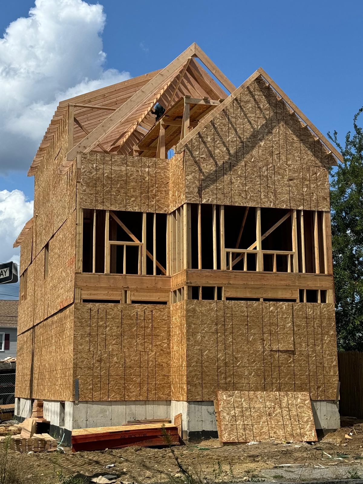 Colonial 3-family multi-unit home renovation and restoration by Riverstone Development general contractor in Bridgeport CT